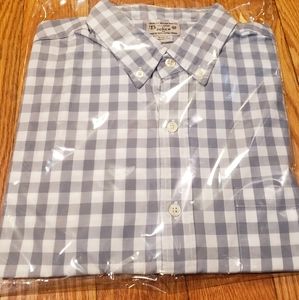 J. Crew Button Down Shirt - Grey Gingham